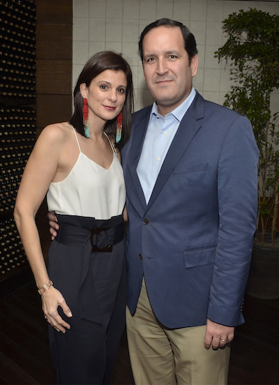 Cecilia Carballo de Álvarez y José Antonio Álvarez (hijo)