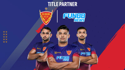 Fun88 Partnership with Dabang Delhi Kabaddi Club